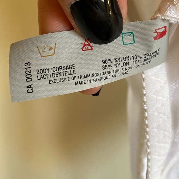 NWT vintage deadstock satin corset - Picture 6 of 15